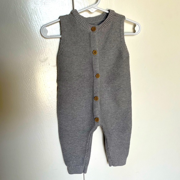 Little Planet by Carter’s Organic Cotton Knit Sleeveless Jumper - Picture 2 of 6